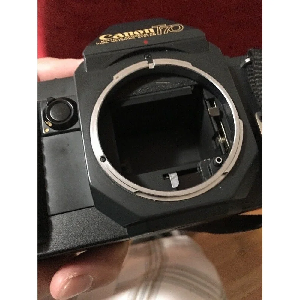 CANON T70 BLACK, With Makinon 28mm Lens‎